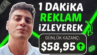 YENİ SİTE: 1 DAKİKALIK REKLAM İZLEYEREK $5 PARA KAZAN! 💰- İnternetten Para Kazanma Yolları 2024