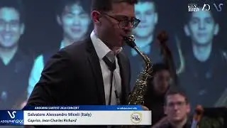 Salvatore Alessandro Miceli plays Caprice, Jean Charles Richard (Andorra Saxfest 2024 Final Round)