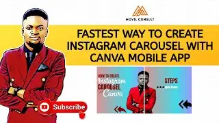 Fastest Way to Create Instagram Carousel with Canva Mobile App