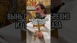 "Вынь сначала бревно из твоего глаза". Отец Андрей Ткачёв