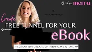 Create your Free eBook Funnel with Systeme.io (+ Free Funnel Template)