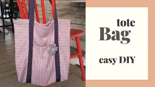 Do it yourself! easy tutorial How to sew a Bag.