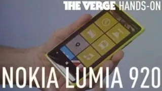 Nokia Lumia 920 hands-on demo