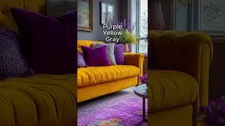 5 color combinations for a living room