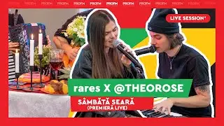 rares x @TheoRose x DOMINO - Sambata seara (premieră LIVE) | PROFM LIVE Session