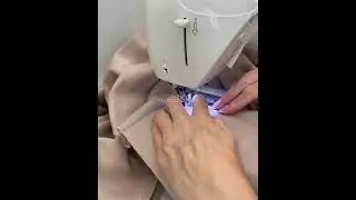 Обработка горловины,без распошивалки✂️Neck processing without a cover sewing machine.