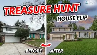 Treasure Hunt House Flip Before & After - Split Level Home Remodel Before & After