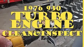 Porsche 1976 Turbo Engine Clean And Inspect