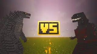 Shin Godzilla Vs Titanus Gojira  | Minecraft Battle