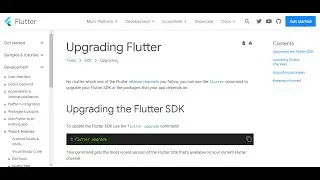 upgrade Flutter sdk | how can you upgrade flutter | using command line flutter sdk update