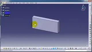 27  CATIA Beginner Tutorial Drafted Filled Pad By 3D DESIGN LAB