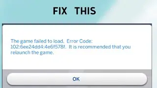 How to Fix The game failed to load Error in Sims 4