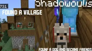 Βρήκα σκυλάκι!!!! (Minecraft Survival Part #5)