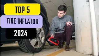 Top 5 Best Portable Tire Inflators of 2024 / Cordless Air Compressor, Car Tire Pump