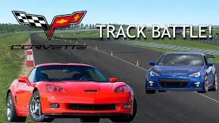 What a COMPETENT Corvette Driver Looks Like!! [Track Battles @ NJMP Lightning]