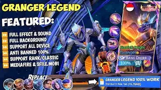 Script Skin Granger Legend - Starfall Knight No Password Terbaru | Full Effect & Voice | New Update