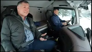 Владимир Путин проехал за рулем «КамАЗа» на трассе М 12