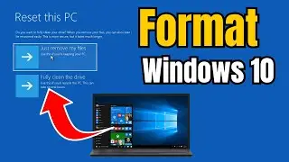 How to Format Windows 10 Laptop/PC | Reset Windows 10 PC without losing Data