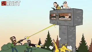 A VETERAN PLAYER HELPS WIN THE CRAZIEST COUNTER RAID - Rust