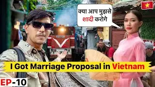 I Got Marriage Proposal in Hanoi Vietnam 🇻🇳 | Train street & Beer Street | हनोई की नाइटलाइफ़ 😍