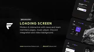 [FiveM] fuksus-loadingscreen - Modern loading screen for your project