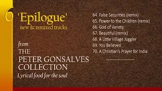 THE P.G. COLLECTION - 6/6.  ‘Epilogue’  (new and remixed tracks)