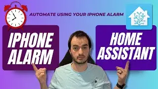 Automating Home Assistant from your iPhone alarm