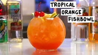 Tropical Orange Fishbowl