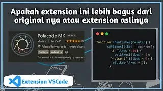 Extension Polacode MK || Tutorial & Costumisasi