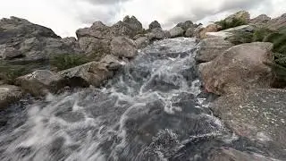 River Flip Fluids, Test with Blender, Animation, Simulation, physics, addon