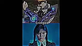 Seto Kaiba vs Wednesday Addams #yugioh #edit #fiction#wednesday #trendingshorts