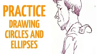 Practice Drawing Circles and Ellipses