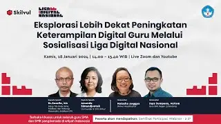 LIGA - Webinar Sosialisasi Liga Digital Nasional dengan Komunitas GTK