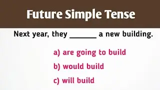 Simple Future Tense | English Grammar Quiz