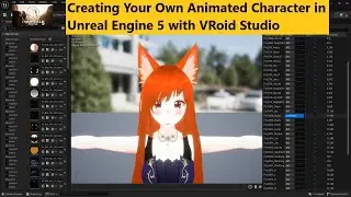 Learn UE5 / Creating Your Own Animated Character in Unreal Engine 5 with VRoid Studio/ UE5 Tutorials