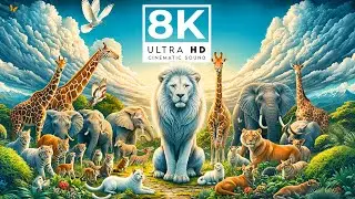 AMAZING ANIMAL PLANET 8K ULTRA HD 120 FPS  | with Realistic Cinematic Sound (color dynamic)