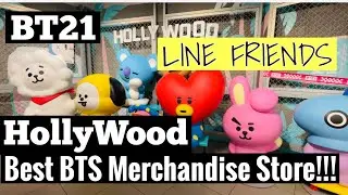 HollyWood Line Friends Store | BT21 Merchandise Store Hollywood Los Angeles California