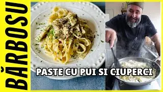 PASTE CU PUI SI CIUPERCI | Ce sa faci cu pieptul de pui ramas