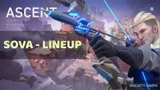 SOVA  LINEUP  ASCENT || VALORANT LINEUP || SOVA DOUBLE SHOCK DART LINEUP