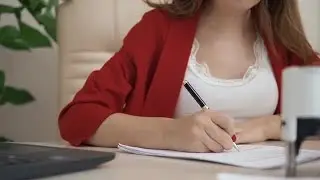 Director Signs Documents Stock Video