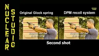 Glock 17 gen 3 Recoil test with DPM Recoil Reduction System - Tutorial  & Review