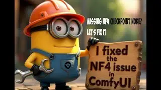 How To Run NF4 In ComFy Ui | Fixing Missing NF4 Checkpoint Node in ComfyUI