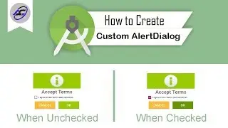 How to Create Custom AlertDialog in Android Studio | CustomAlertDialog | Android Coding