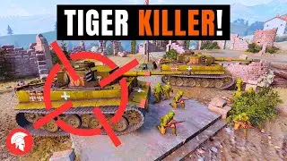 TIGER KILLER! - Company of Heroes 3 - US Forces Gameplay - 3vs3 Multiplayer - No Commentary