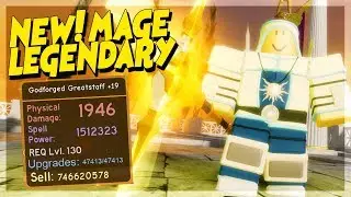 *NEW OP* MAGE LEGENDARY FROM BOSS RAIDS IN DUNGEON QUEST ROBLOX