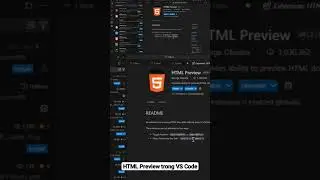 Xem nhanh kết quả code HTML trong VS Code