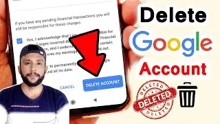 How to Delete Gmail Account | Delete Google Account Permanently