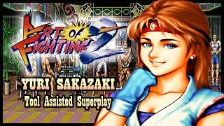 【TAS】ART OF FIGHTING 2 \ RYUUKO NO KEN 2 - YURI SAKAZAKI (0HP)