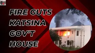 Fire Guts Katsina Gov't House