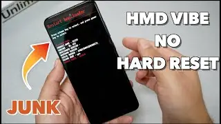 HMD Vibe NO Hard Reset if you locked with Password  your Phone is Junk